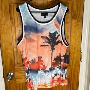 NWT No Boundaries Men's  Mesh Tank Top, Sizes large